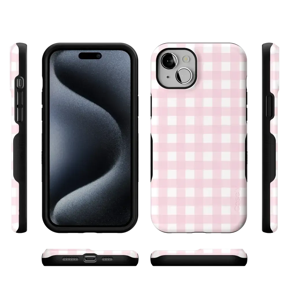 Pink Plaid | Sunday Best Case Phone Case get.casely