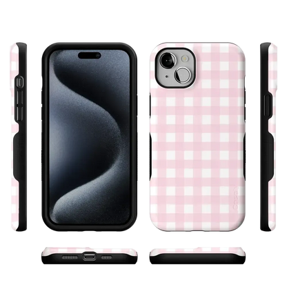 Pink Plaid | Sunday Best Case Phone Case get.casely