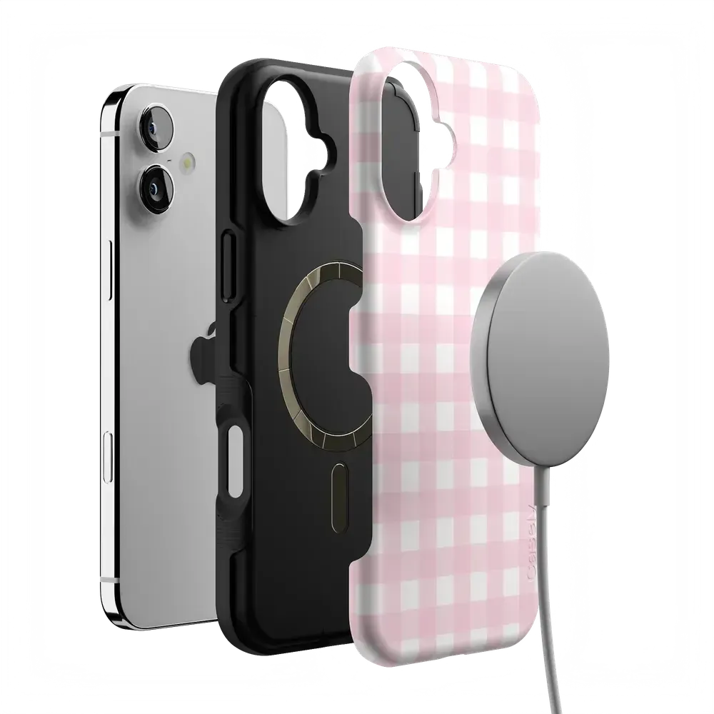 Pink Plaid | Sunday Best Case Phone Case get.casely