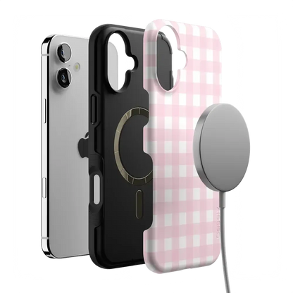 Pink Plaid | Sunday Best Case Phone Case get.casely