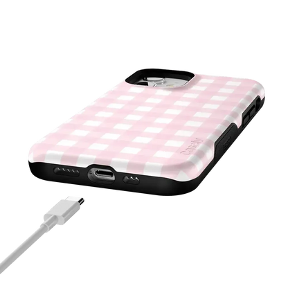 Pink Plaid | Sunday Best Case Phone Case get.casely