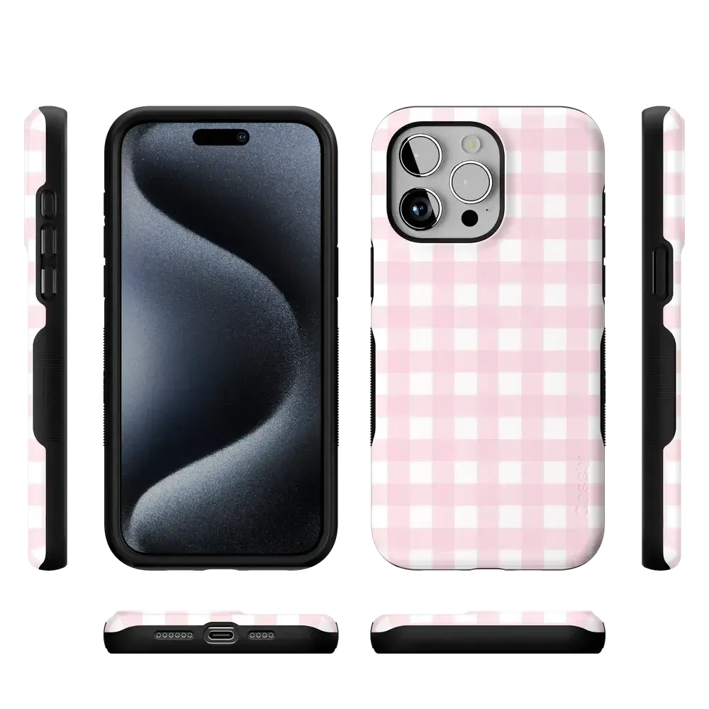 Pink Plaid | Sunday Best Case Phone Case get.casely