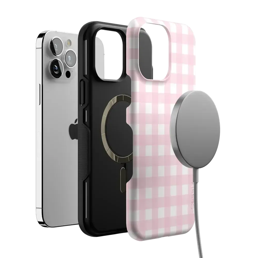 Pink Plaid | Sunday Best Case Phone Case get.casely