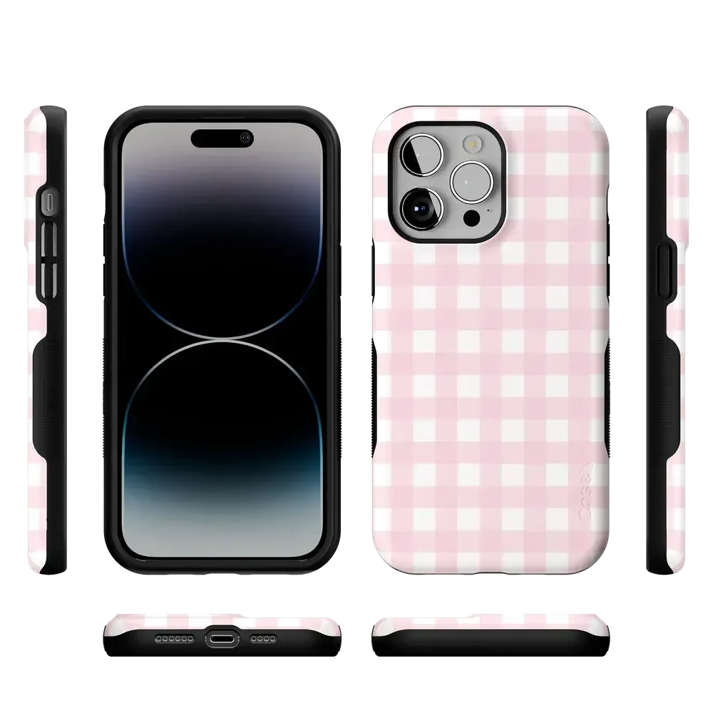 Pink Plaid | Sunday Best Case Phone Case get.casely