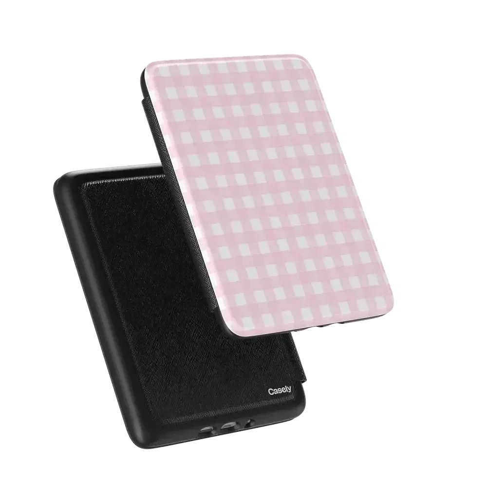 Pink Plaid | Sunday Best Kindle Case Kindle Case get.casely