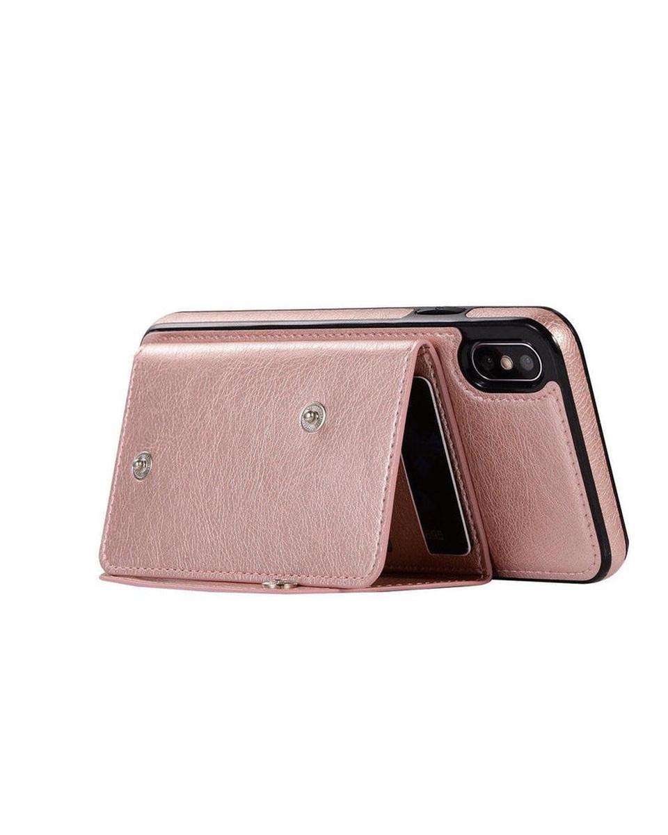 Pink Vegan Leather | Wallet Case iPhone Case get.casely