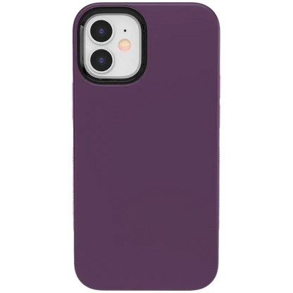 Plum Purple on Light Purple | Ultra-Protective Bold Case iPhone Case get.casely Bold iPhone 12