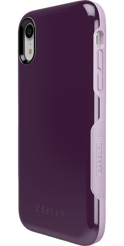 Plum Purple on Light Purple | Ultra-Protective Bold Case iPhone Case get.casely