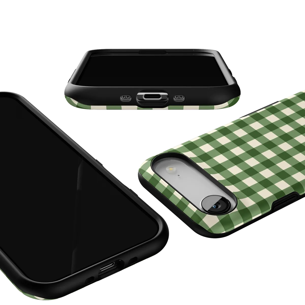 Checked Twice | Green Plaid Case