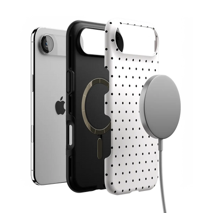 On the Dot | Black Polka Dot Case