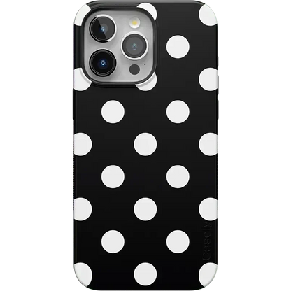 Polka Dots | High Contrast Design Case Phone Case Casetry Bold Flex + MagSafe® iPhone 15 Pro Max