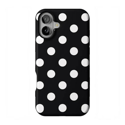Polka Dots | High Contrast Design Case Phone Case Casetry Bold Flex + MagSafe® iPhone 17