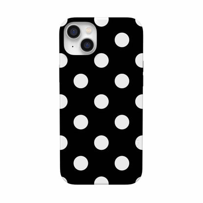 Polka Dots | High Contrast Design Case Phone Case Casetry Classic + MagSafe® iPhone 14 Plus
