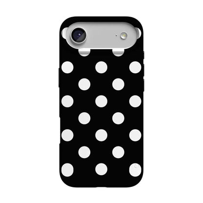 Polka Dots | High Contrast Design Case Phone Case Casetry Classic + MagSafe® iPhone 17 Air