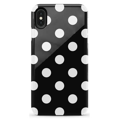 Polka Dots | High Contrast Design Case Phone Case Casetry Essential iPhone XS Max