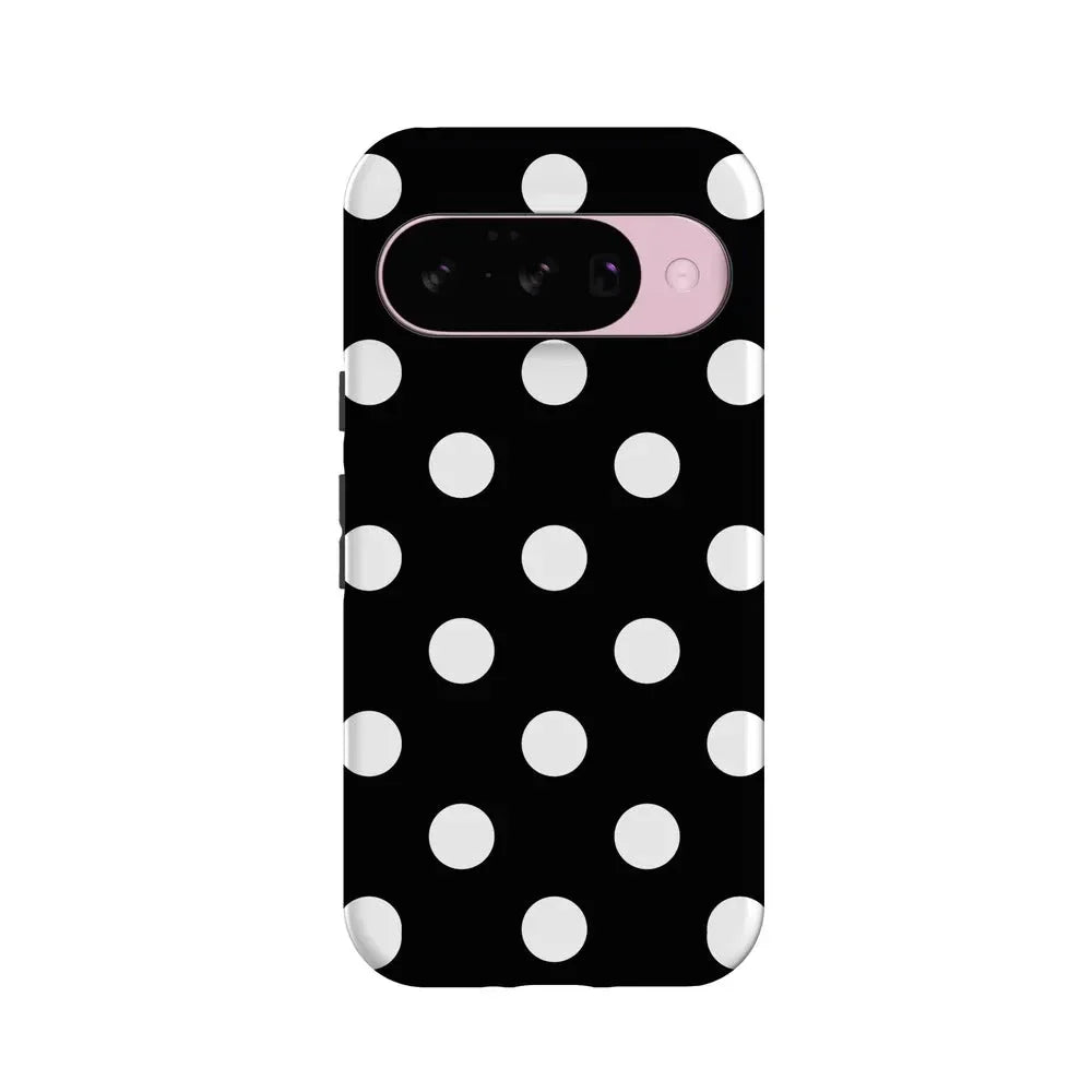 Polka Dots | High Contrast Design Case Phone Case Casetry Essential + MagSafe® Google Pixel 10