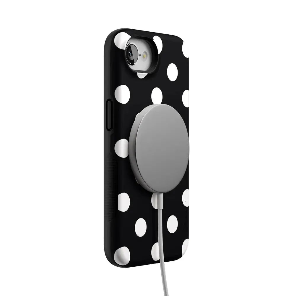 Polka Dots | High Contrast Design Case Phone Case Casetry
