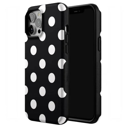 Polka Dots | High Contrast Design Case Phone Case Casetry