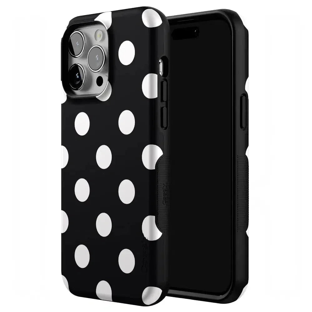 Polka Dots | High Contrast Design Case Phone Case Casetry