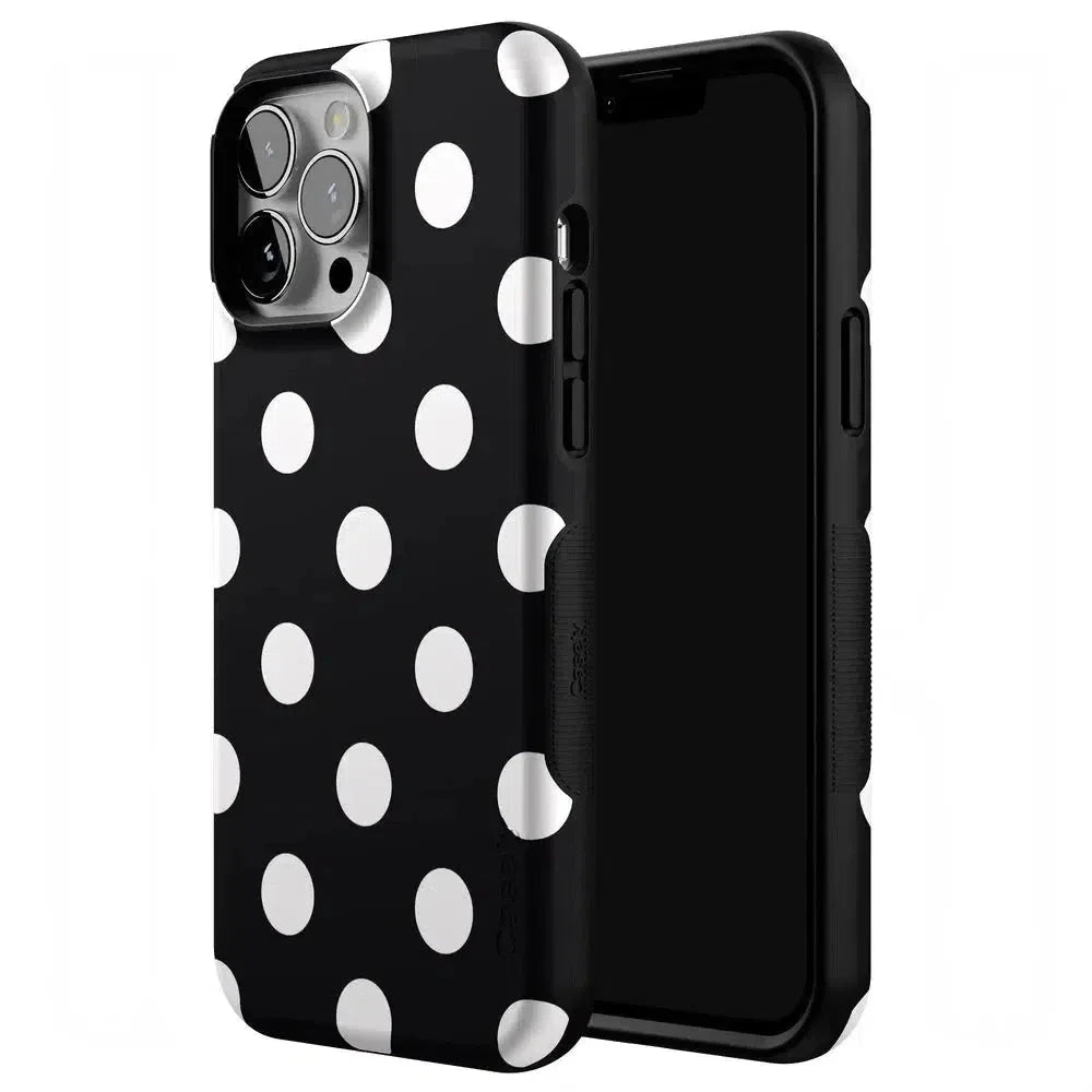 Polka Dots | High Contrast Design Case Phone Case Casetry
