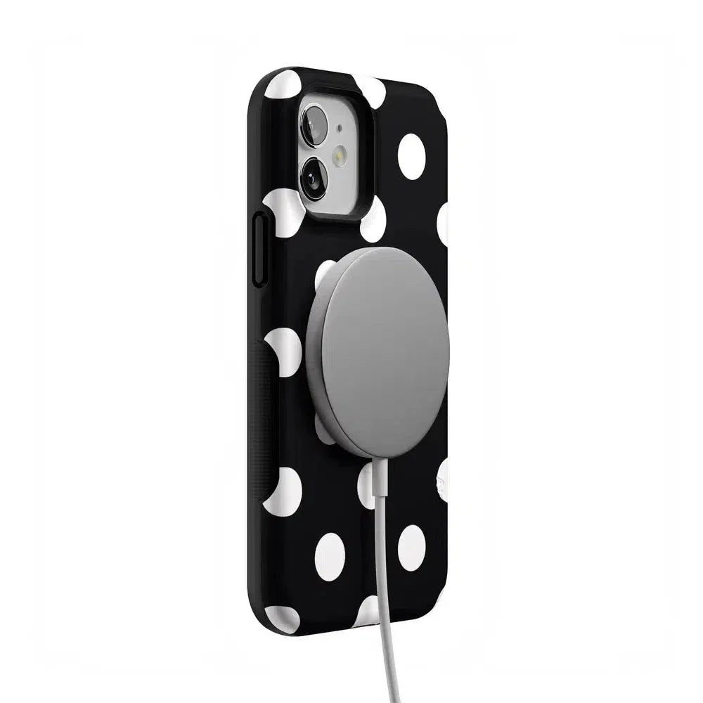 Polka Dots | High Contrast Design Case Phone Case Casetry