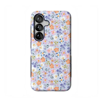 Poppy Meadows | Pastel Floral Case iPhone Case get.casely Bold Flex + MagSafe® Galaxy S25
