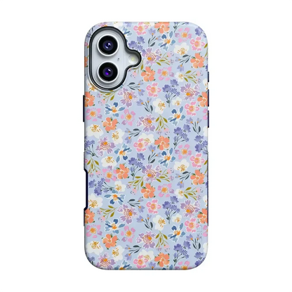 Poppy Meadows | Pastel Floral Case iPhone Case get.casely Bold + MagSafe® iPhone 17