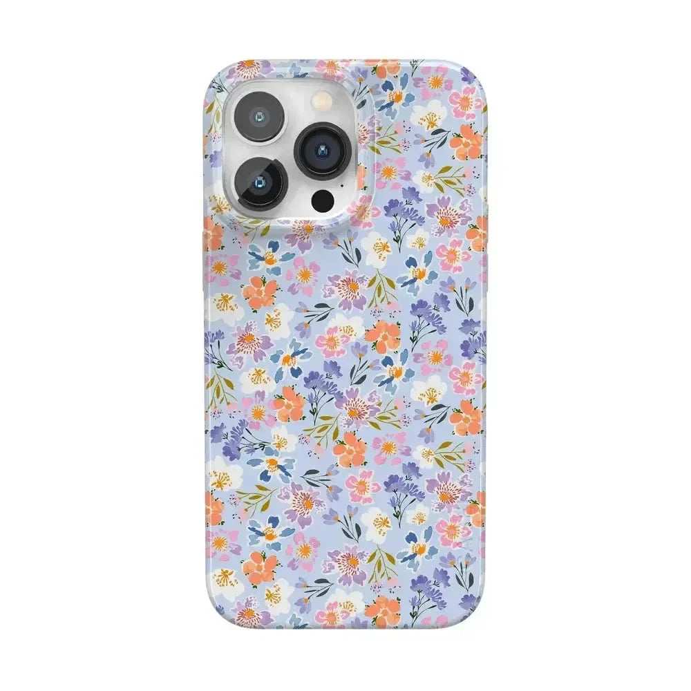 Poppy Meadows | Pastel Floral Case iPhone Case get.casely Classic + MagSafe® iPhone 14 Pro Max