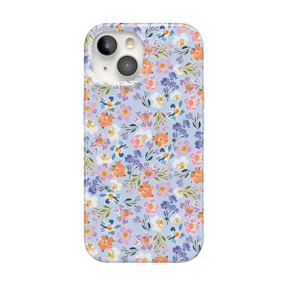 Poppy Meadows | Pastel Floral Case iPhone Case get.casely Classic + MagSafe® iPhone 15