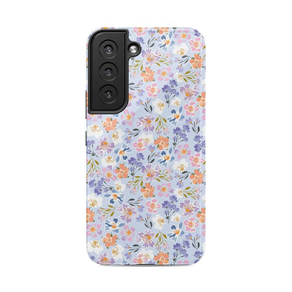 Poppy Meadows | Pastel Floral Case iPhone Case get.casely Essential Galaxy S22