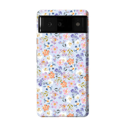 Poppy Meadows | Pastel Floral Case iPhone Case get.casely Essential Google Pixel 6