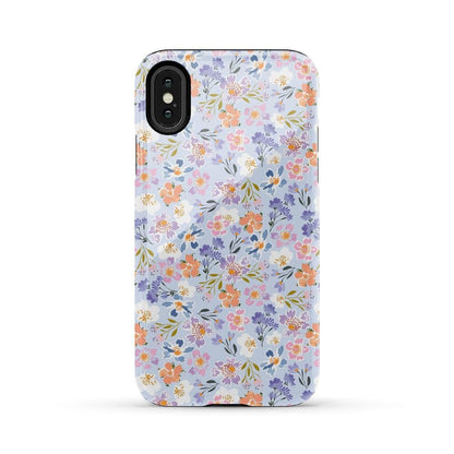 Poppy Meadows | Pastel Floral Case iPhone Case get.casely Essential iPhone X / XS