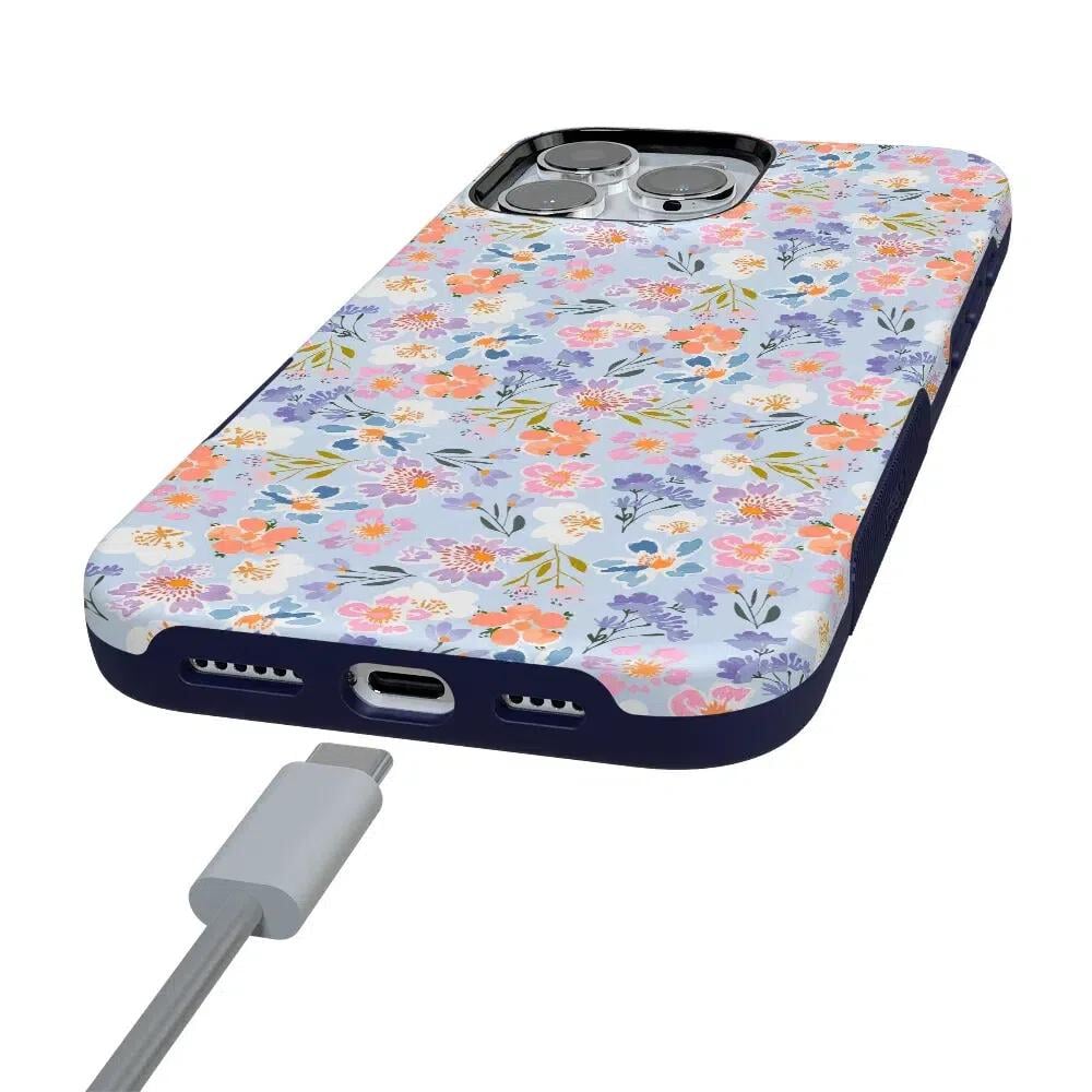 Poppy Meadows | Pastel Floral Case iPhone Case get.casely