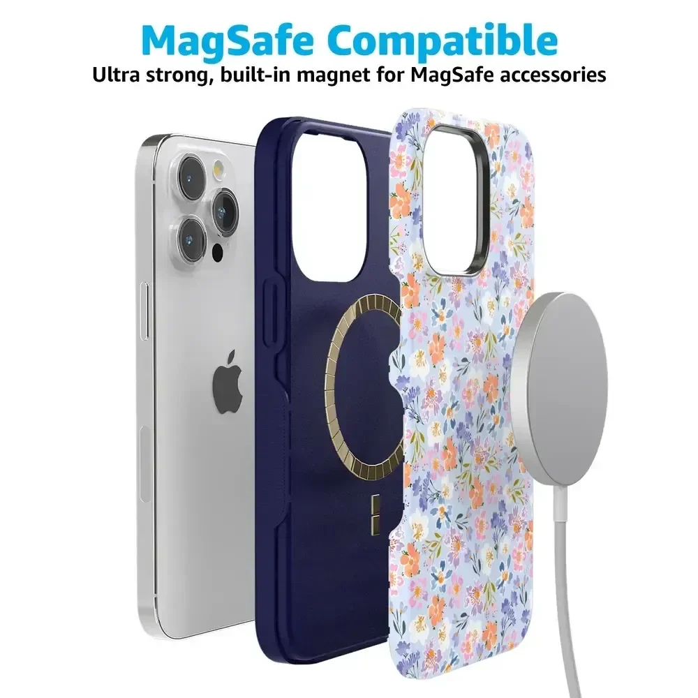 Poppy Meadows | Pastel Floral Case iPhone Case get.casely