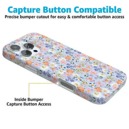 Poppy Meadows | Pastel Floral Case iPhone Case get.casely