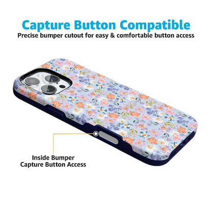 Poppy Meadows | Pastel Floral Case iPhone Case get.casely