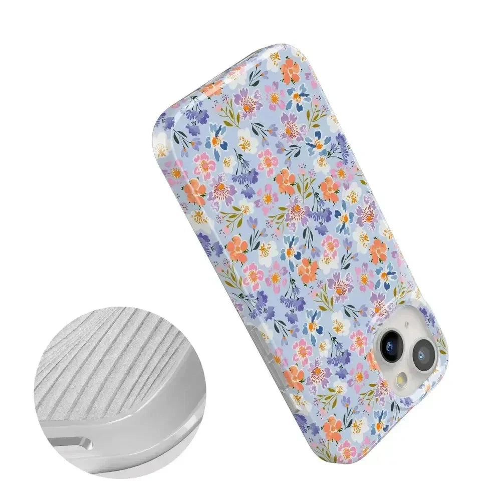 Poppy Meadows | Pastel Floral Case iPhone Case get.casely