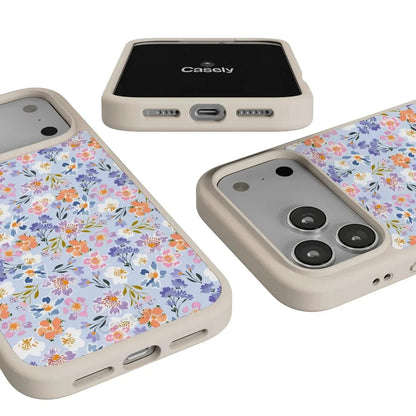 Poppy Meadows | Pastel Floral Case iPhone Case get.casely