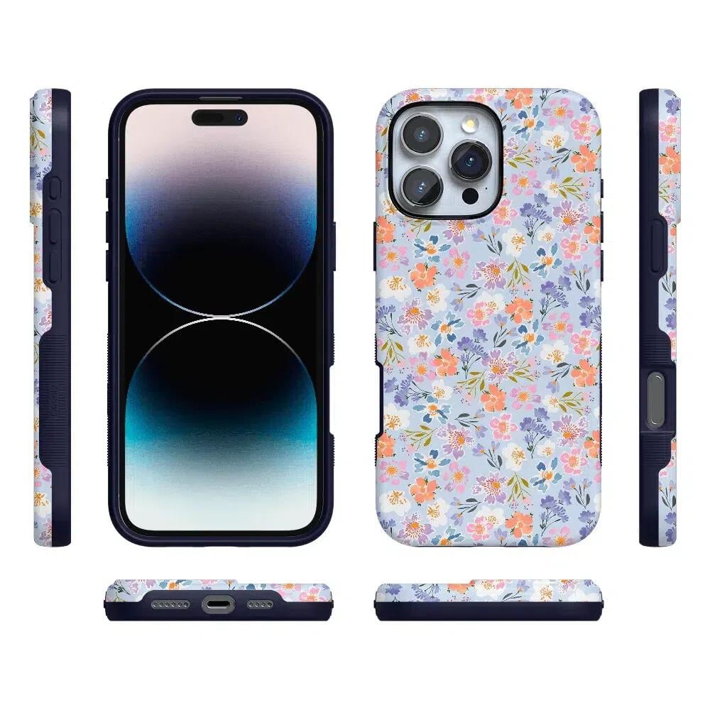 Poppy Meadows | Pastel Floral Case iPhone Case get.casely