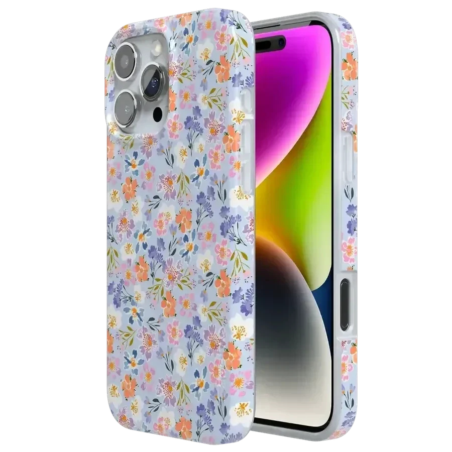 Poppy Meadows | Pastel Floral Case iPhone Case get.casely