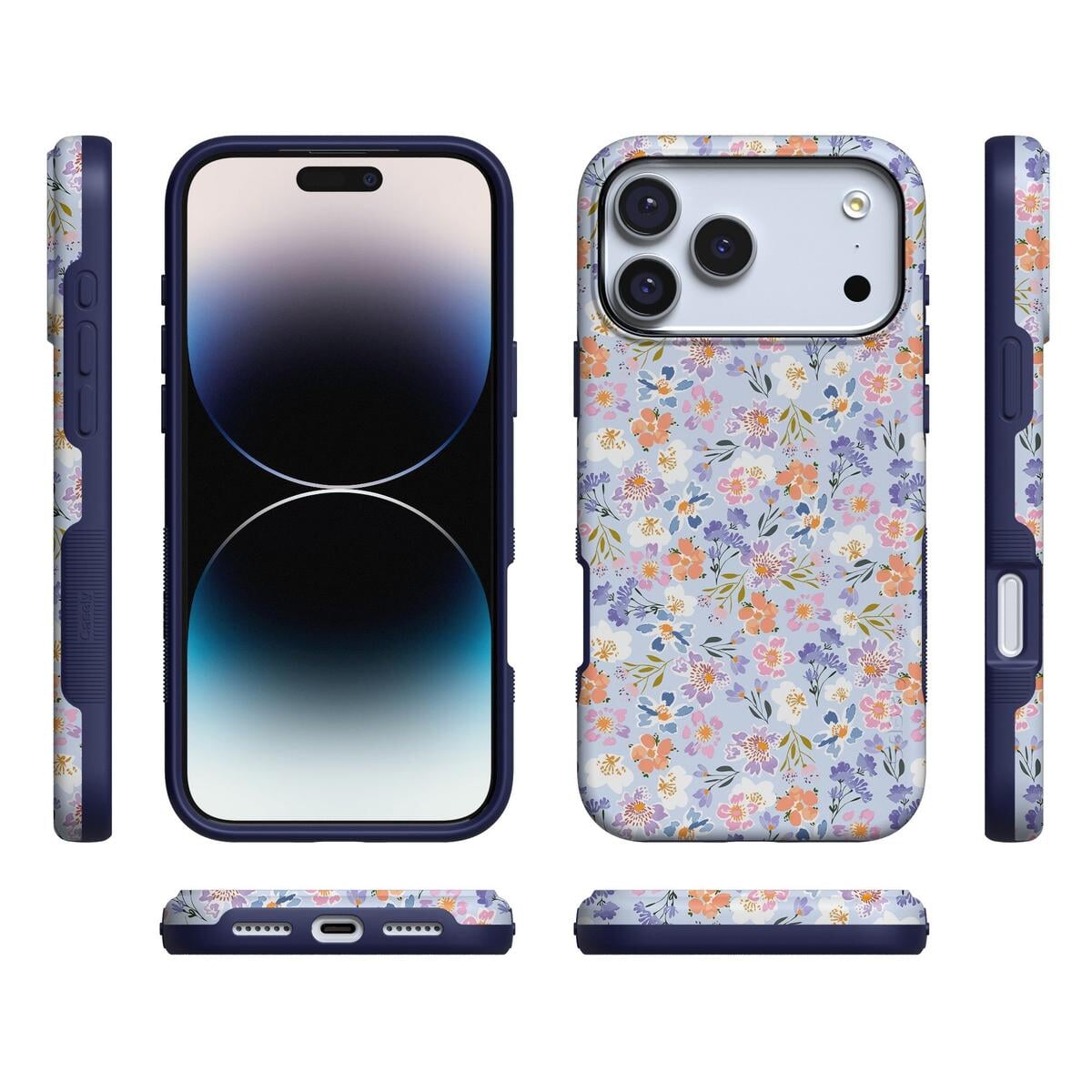 Poppy Meadows | Pastel Floral Case iPhone Case get.casely