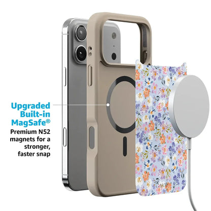 Poppy Meadows | Pastel Floral Case iPhone Case get.casely