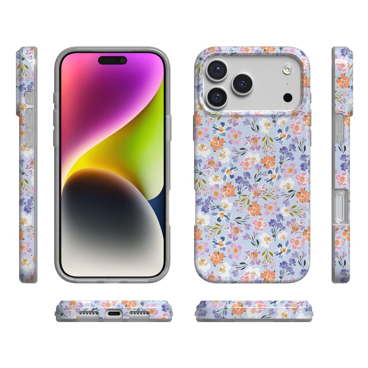 Poppy Meadows | Pastel Floral Case iPhone Case get.casely