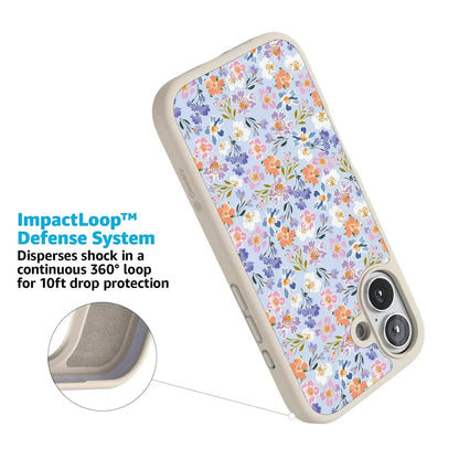 Poppy Meadows | Pastel Floral Case iPhone Case get.casely