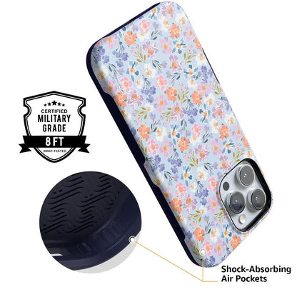 Poppy Meadows | Pastel Floral Case iPhone Case get.casely