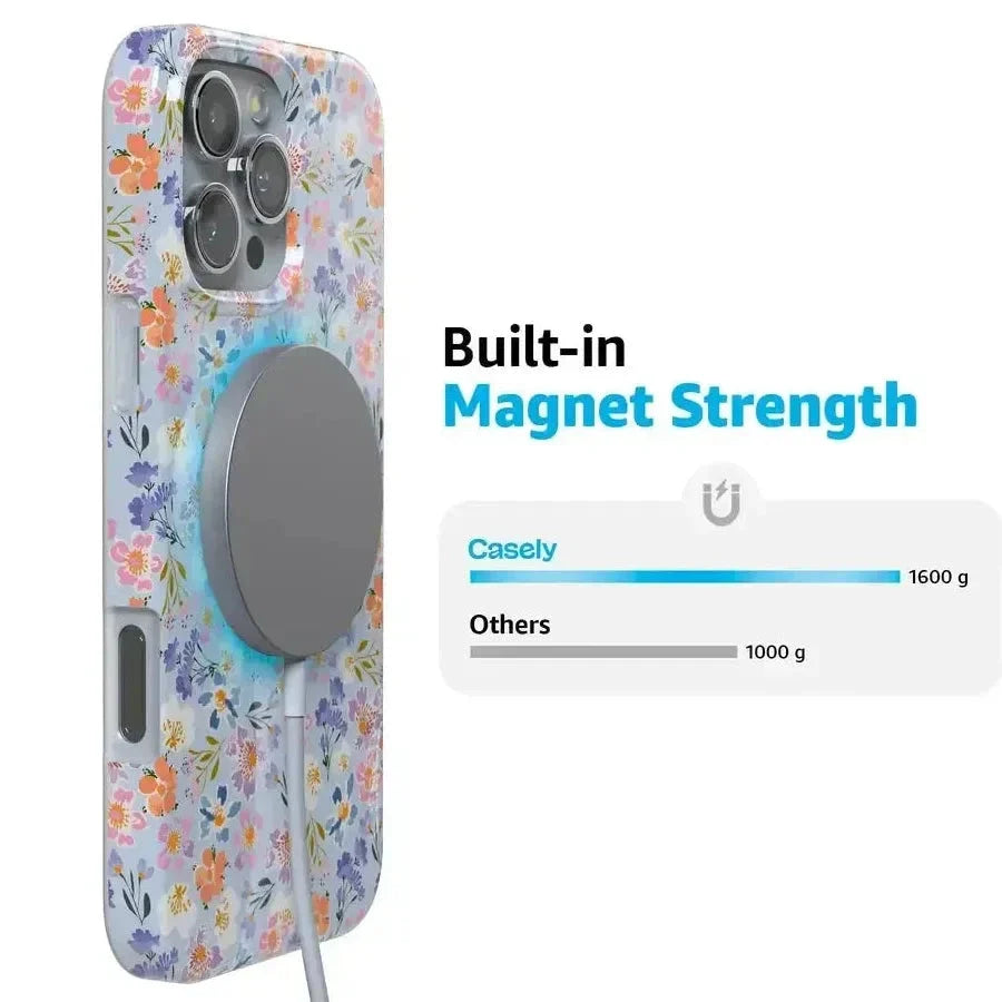 Poppy Meadows | Pastel Floral Case iPhone Case get.casely