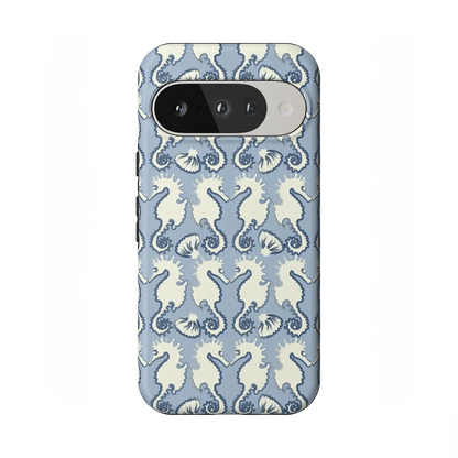 Seahorse Drift | Coastal Blues Case - Google Pixel 10