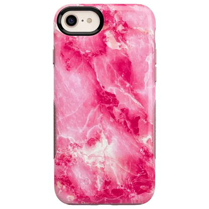 Pretty in Pink | Hot Pink Marble Case iPhone Case get.casely Bold iPhone 6/7/8