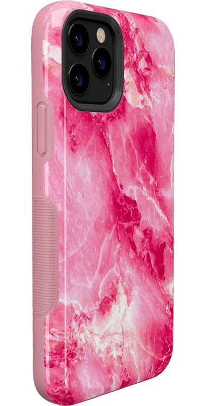 Pretty in Pink | Hot Pink Marble Case iPhone Case get.casely