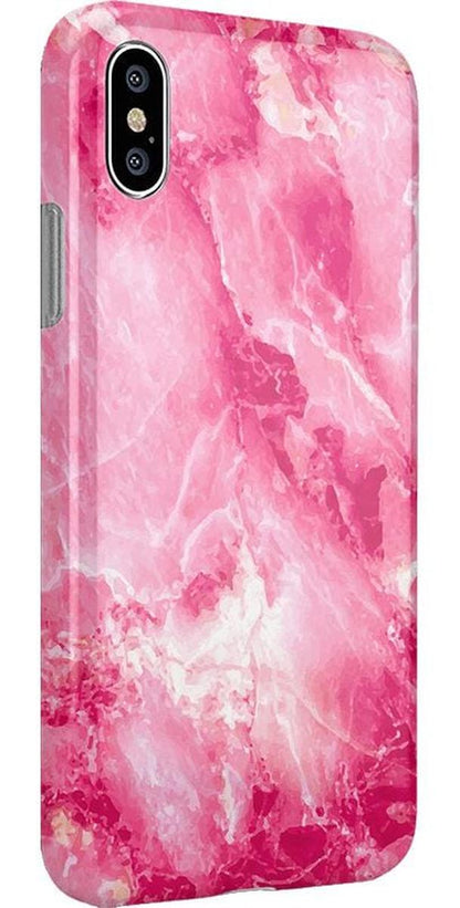 Pretty in Pink | Hot Pink Marble Case iPhone Case get.casely